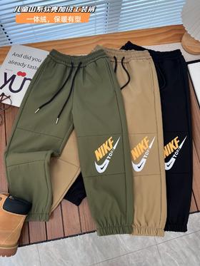 NO1横拼软壳加绒裤