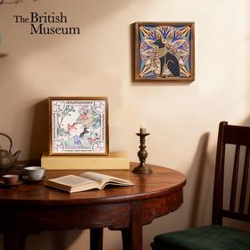 大英博物馆 东方梦境系列-骏彩华章 安德森猫系列 木质叠雕装饰画摆件