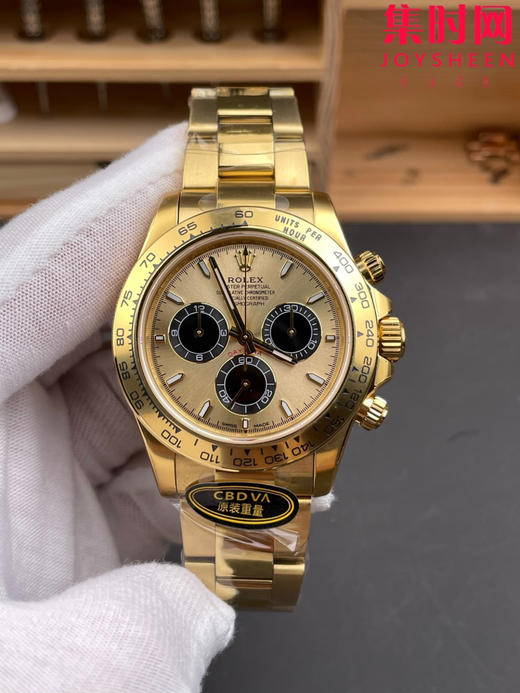 劳力士新款 CBD配重版 重量210克+ 包边迪通拿配重版 丹东4131机 全金余文乐迪 钢带款 男士腕表 商品图0