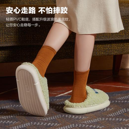 朴西冬季百搭居家棉拖鞋 商品图4