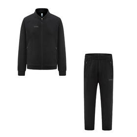 GEWO杰沃运动球服长袖套装CDE纯棉乒乓训练服运动套装运动服套装