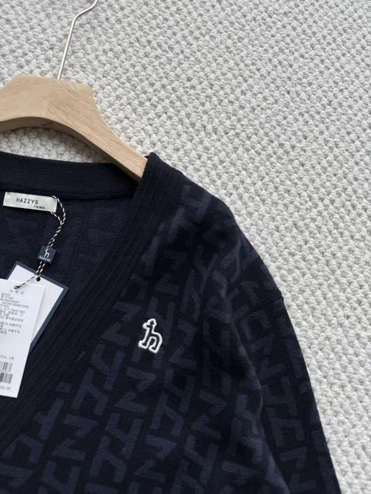 D110430新款休闲针织衫男士V领毛衫外套 商品图7