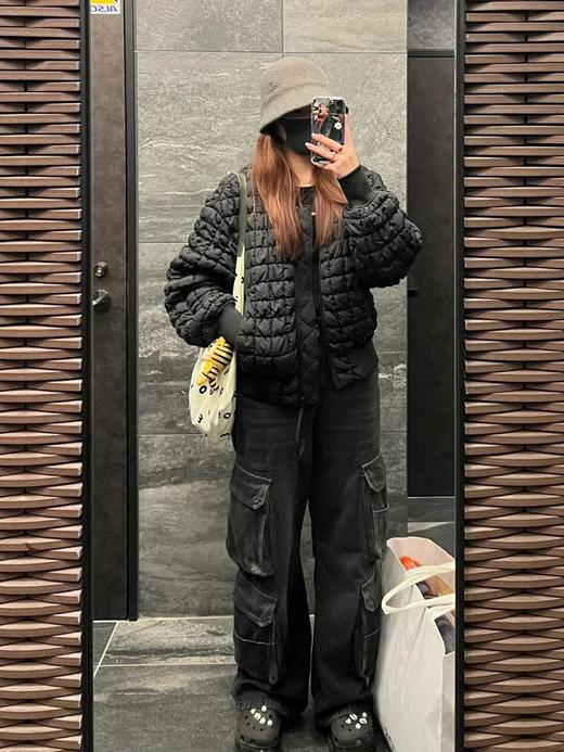 【高品质私服】【CS绗缝纹理云朵飞行员外套】轻盈的薄感造型，宽松的剪裁比例G1053-CC【无标出货 介意慎拍】 商品图3