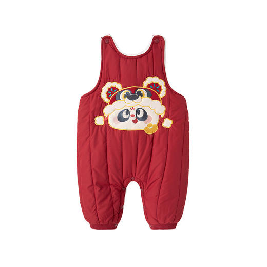 [4级防泼水]宝宝连体衣裤子婴幼儿新年衣服男童女童周岁礼服儿童 商品图4