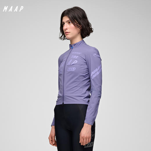 MAAP 女士 Drome 系列 防风防雨骑行夹克 苍鹭紫 商品图0