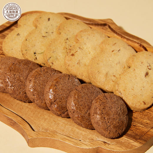 大地物源云南特产松茸饼干黑松露曲奇饼干牛肝菌饼干礼盒 商品图2