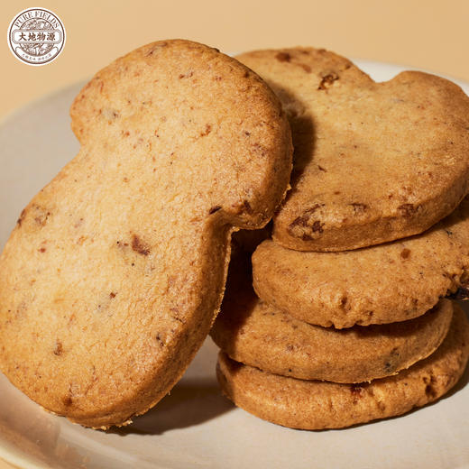 大地物源云南特产松茸饼干曲奇卡通款伴手礼零食下午茶礼盒160g/盒 商品图3