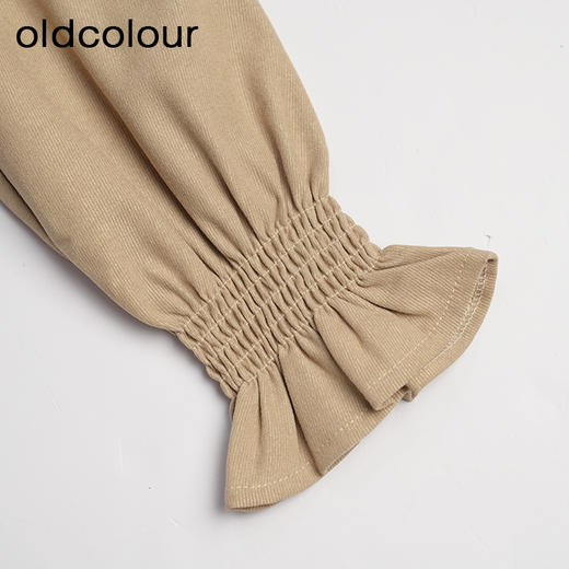 oldcolour秋冬季简约日常通勤长袖连衣裙两件套女GN41103915 商品图4