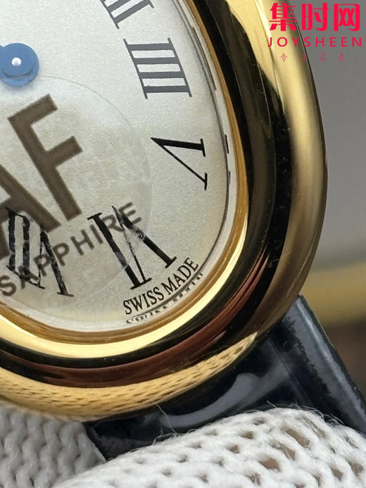 AF卡地亚Baignoire浴缸系列 女士石英腕表 高端美洲鳄鱼皮表带版 商品图3