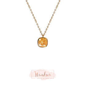 LHWINDSO 温莎珠宝  原创设计感柠檬挞戒指/项链