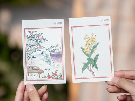 [专享4大福利】《食物本草：来自明代皇室的饮膳图谱》 赠礼1：特制布面涵套， 赠礼2：满版烫金工艺， 赠礼3：藏书票2张， 赠礼4：定制彩绘礼盒， 商品图10