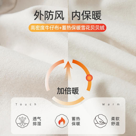 【加厚-彩棉-烟管裤】逸阳冬季新品加绒保暖显瘦法棍直筒牛仔裤1730 商品图6