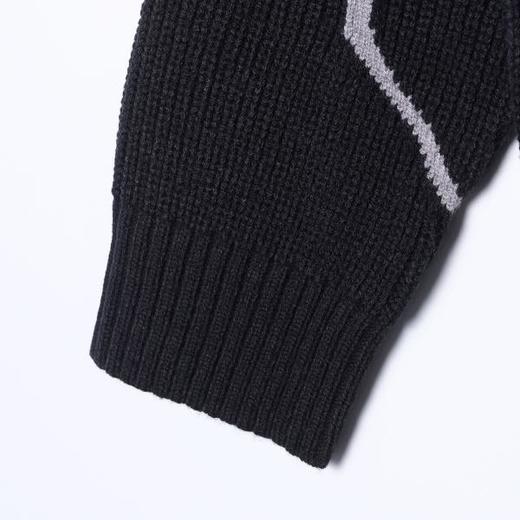 243026SDSA男士秋冬新款痞帅男装韩版简约撞色圆领毛衣百搭慵懒风针织衫 商品图4