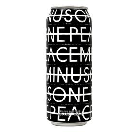PEACEMINUSONE生柠檬风味嗨棒（黑版）配制酒 500ml/罐 权志龙联名