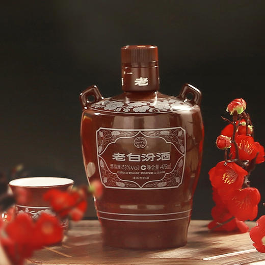 53°10老白汾酒(2020年) 475ml*1 山西杏花村汾酒 商品图0
