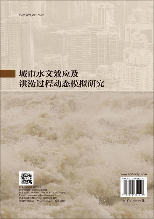 城市水文效应及洪涝过程动态模拟研究 商品图1