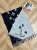 D110427情侣款精典百搭可双面佩戴羊绒流苏围巾 商品缩略图10