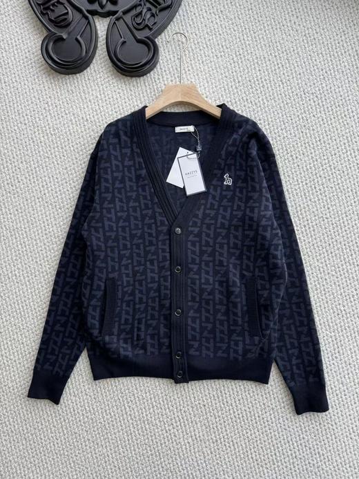 D110430新款休闲针织衫男士V领毛衫外套 商品图1