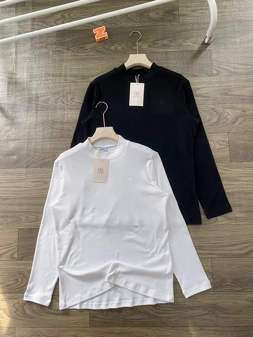 可隆女士高领内搭透气长袖微拉绒户外休闲上衣 商品图0