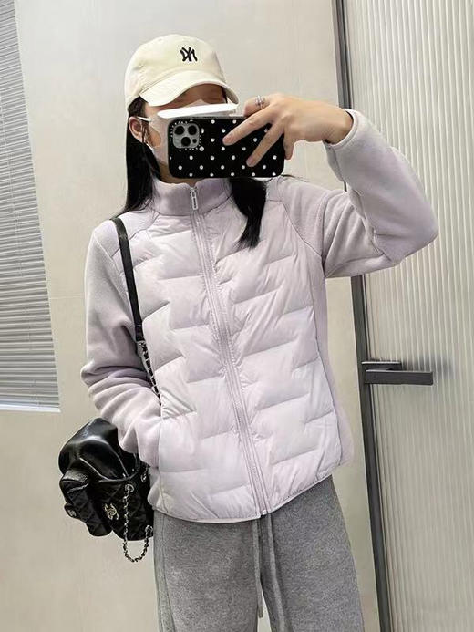 YAW8481 摇粒绒羽绒棉内胆外套 商品图2