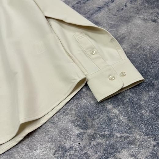 D110409男士羊毛混纺衬衫2025冬季新款休闲上衣 商品图10