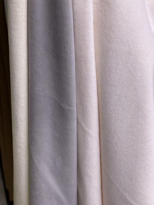 德绒纯色直筒裤舒适简约大方12525973 商品图1