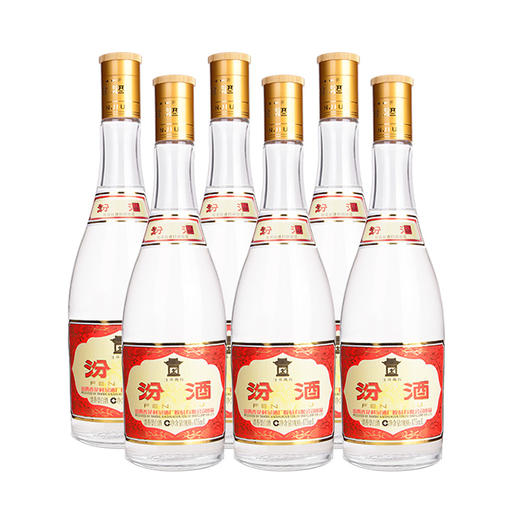 53°黄盖汾酒(2023年) 475ml*6 山西杏花村汾酒 商品图0