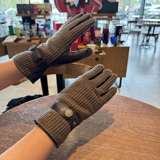 高端可触屏意纳帕革手套 商品图9