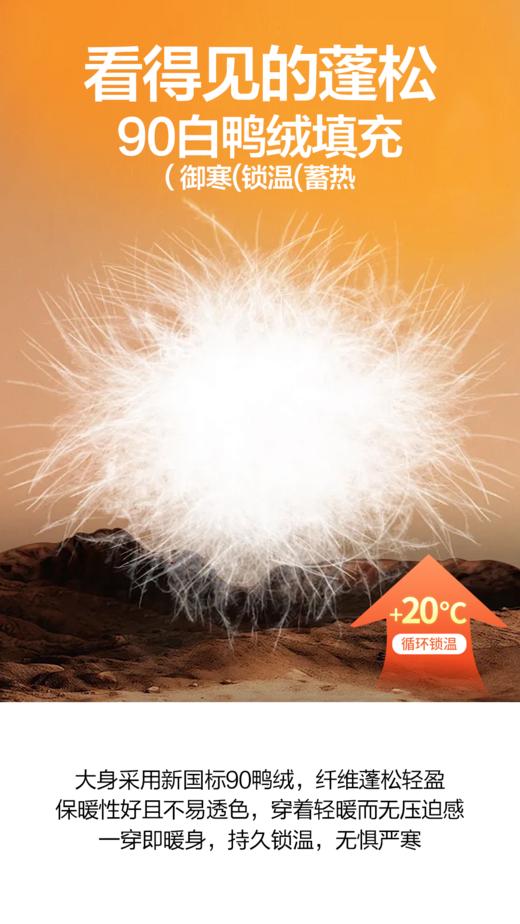 冲锋衣羽绒男款 女款情侣款 商品图3