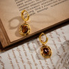 虎眼石耳环  送首饰盒+证书+礼袋  A-5541  Manreya玛芮雅 商品缩略图6