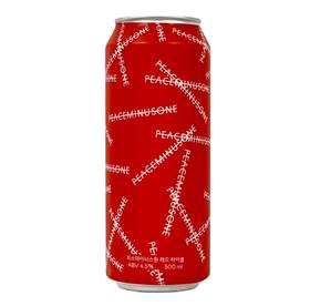 PEACEMINUSONE生柠檬风味嗨棒（红版）配制酒 500ml/罐 权志龙联名