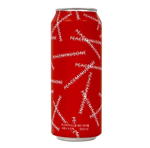PEACEMINUSONE生柠檬风味嗨棒（红版）配制酒 500ml/罐 权志龙联名 商品图0