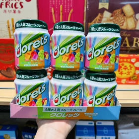 卡夫clorets什锦水果口香糖