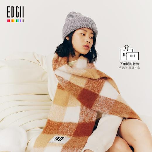 明星博主同款【EDGII棉花糖羊毛围巾】秋冬氛围感神器❗️官网💰300➕，李+琦直播间场均过百万‼️既是围巾又是披肩，颜值和实用性同时拉满 商品图3