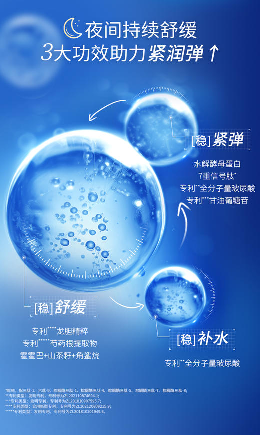 凌博士熬夜睡眠涂抹面膜补水保湿紧致玻尿酸 商品图5