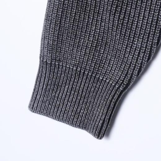 22120SDSA男士秋冬新款痞帅男装慵懒风简约刺绣字母圆领毛衣百搭宽松 商品图4