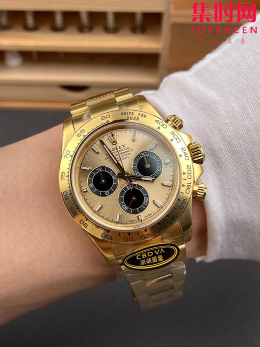 劳力士新款 CBD配重版 重量210克+ 包边迪通拿配重版 丹东4131机 全金余文乐迪 钢带款 男士腕表 商品图9