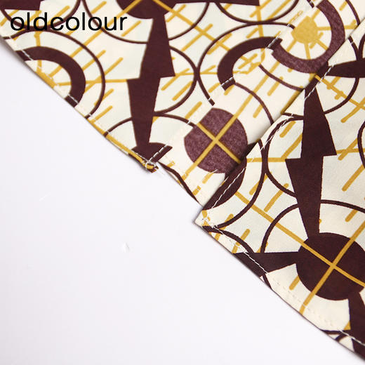 oldcolour欧珂夏季设计感时尚气质高级无袖连衣裙女DN23104084 商品图4