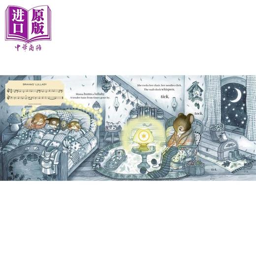 【中商原版】Amy Adele发声书 共3册 睡前名曲精选The Bedtime Music Book 生日/新年的歌声Songbook 英文原版 亲子童书音乐书 商品图3