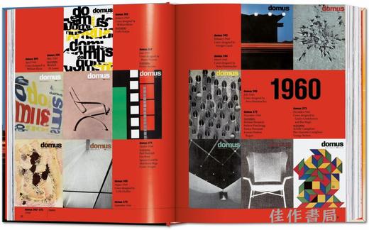 domus 1960s / Domus杂志 1960–1969 / Taschen 原版设计画册 商品图1
