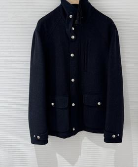 男款口袋外套he006