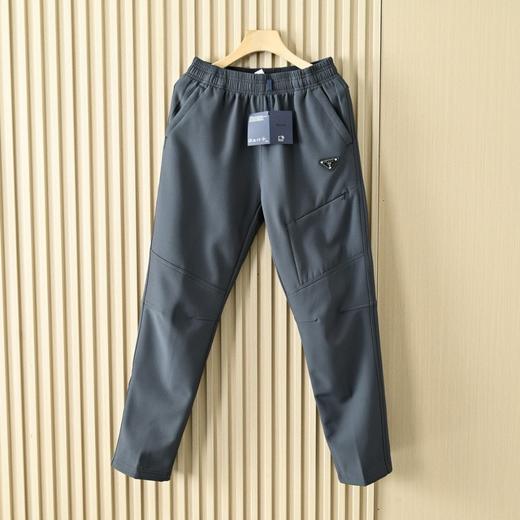 蒲拉达25ss冬季男士加绒加厚防水休闲裤！ 商品图3