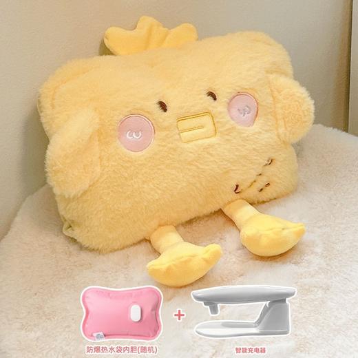 【热水袋充电防爆】可爱毛绒暖水袋 女生宿舍用暖手宝 暖宝宝敷肚子热敷 商品图7