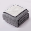 【暖冬好物丨forestlife麻面可水洗电热毯】面料干爽柔软，智能睡眠降档，睡醒不易上火，4层加厚毯面，告别传统电热毯发热线硌人，双螺旋发热线，三重安全保护毯面可水洗，柔软易叠，方便收纳 商品缩略图3