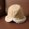 原单Lulu加绒加厚渔夫帽，水桶帽。不惧寒冬，做一个精致的露露女孩。
颜色：黑色，米色，卡其色
尺码：均码 商品缩略图6