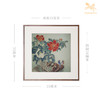 铜师傅 手工錾刻 铜雕画《国色之春》客厅玄关画沙发背景墙装饰画 商品缩略图5