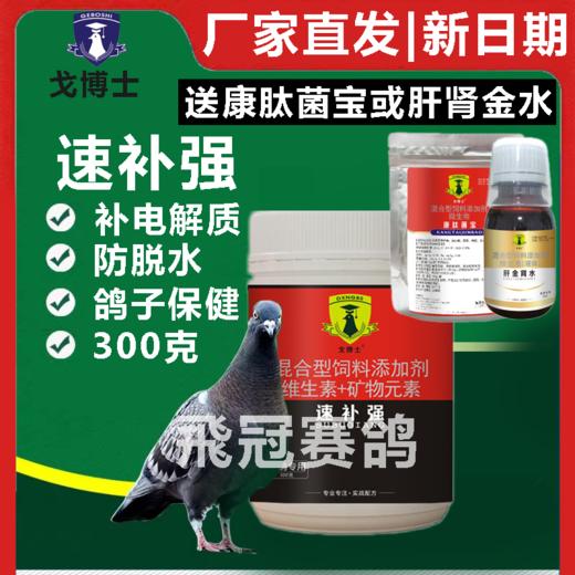 【速补强】300g，速补血钾、血钠、血钙、血磷（大西农戈博士） 商品图0