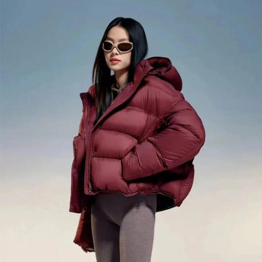 丁摩【明星同款】新款泡芙小个子显高冬新款短款宽松显瘦时尚羽绒服AL2506 商品图2