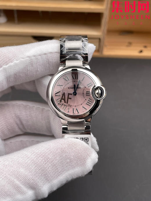 AF卡地亚蓝气球系列 小号28mm 粉气球 女士腕表 商品图0