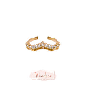 LHWINDSO 温莎珠宝  Tiara 小皇冠戒指